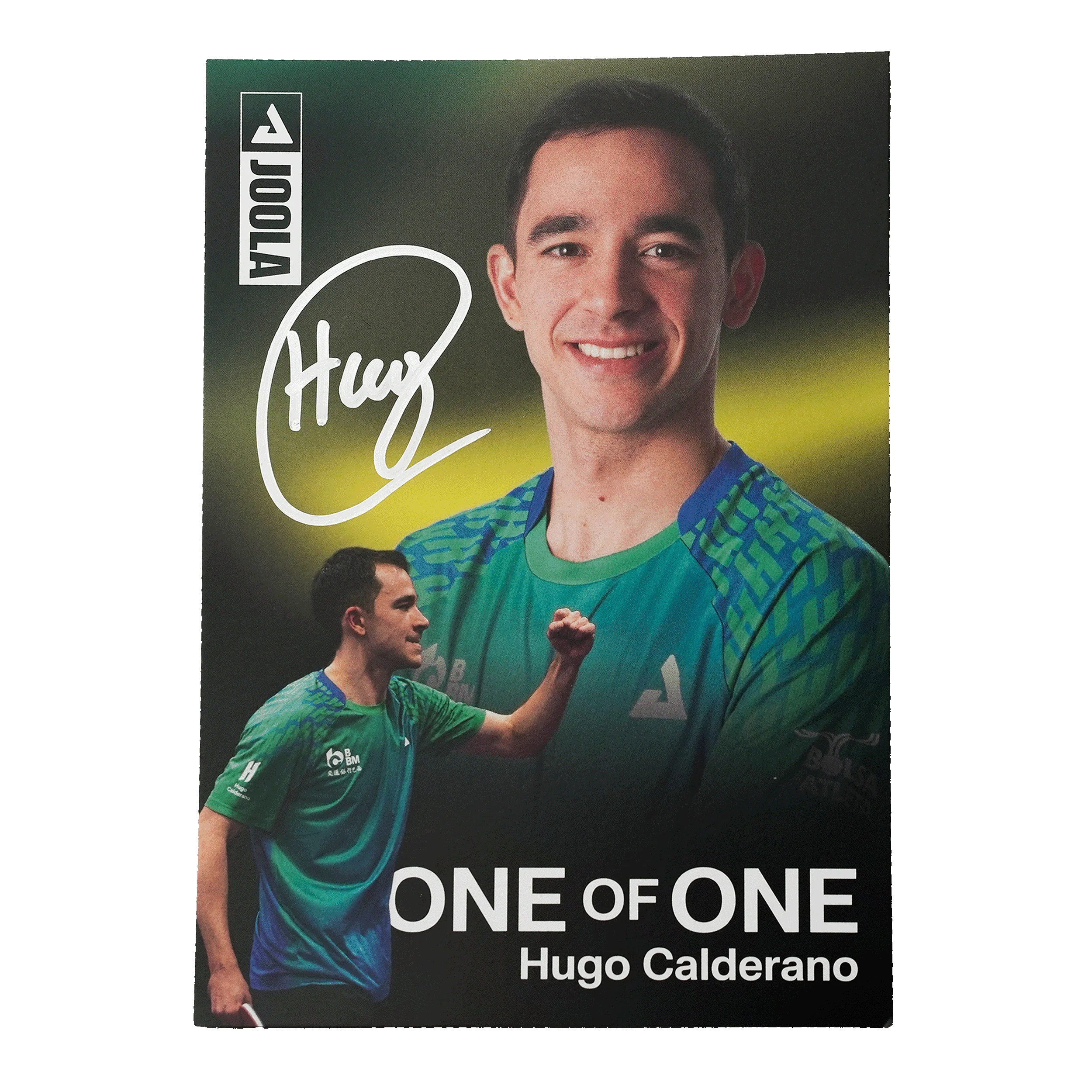 Hugo Calderano Autogrammkarte