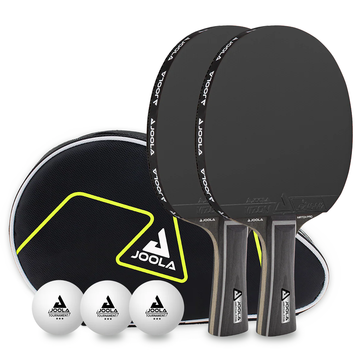JOOLA Tischtennis-Set Black Duo Pro