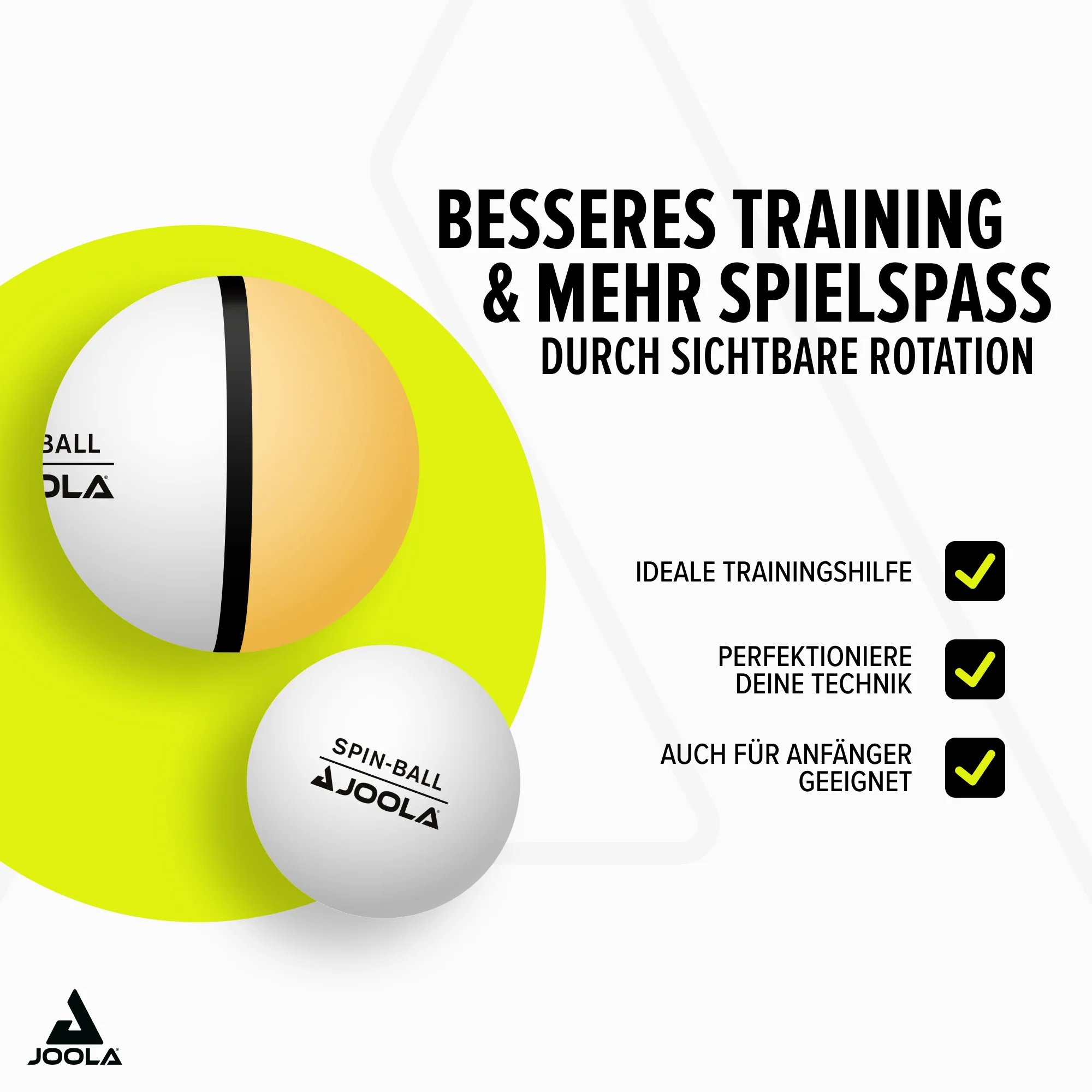 JOOLA Tischtennisball Spinball 12er - Image 4